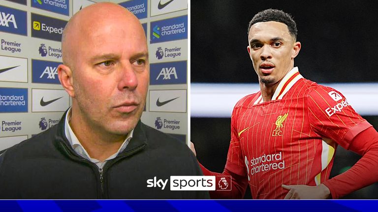 Slot bereaksi terhadap penampilan Trent Alexander-Arnold melawan Manchester United