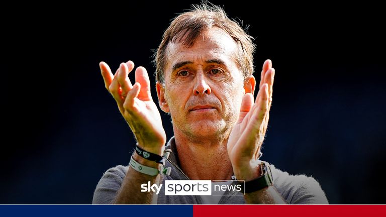 File photo dated 24/08/24 of Julen Lopetegui. West Ham have cancelled their scheduled  press conference with Julen Lopetegui as they appear ever closer to sacking the Spaniard.