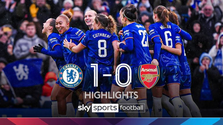 Sorotan Arsenal WSL Chelsea 1-0