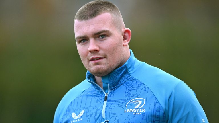 Dublin , Ireland - 23 December 2024; Jack Boyle during a Leinster Rugby squad training session at UCD in Dublin. (Photo By Shauna Clinton/Sportsfile via Getty Images)