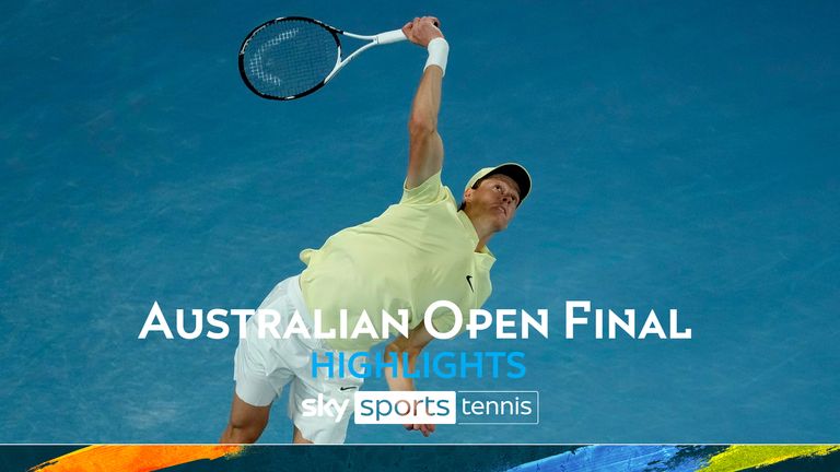 Watch Jannik Sinner defeated Alexander Zverev to maintain the title of Australian Open. 