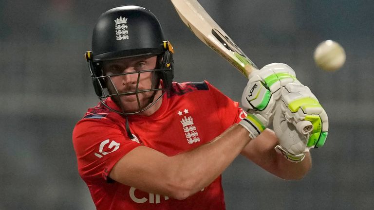 England's Jos Buttler, T20 cricket (Associated Press)