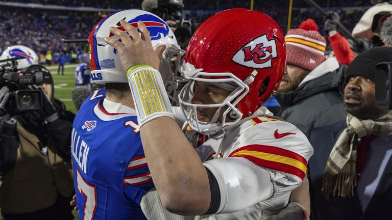 Josh Allen and Patrick Mahomes meet again 