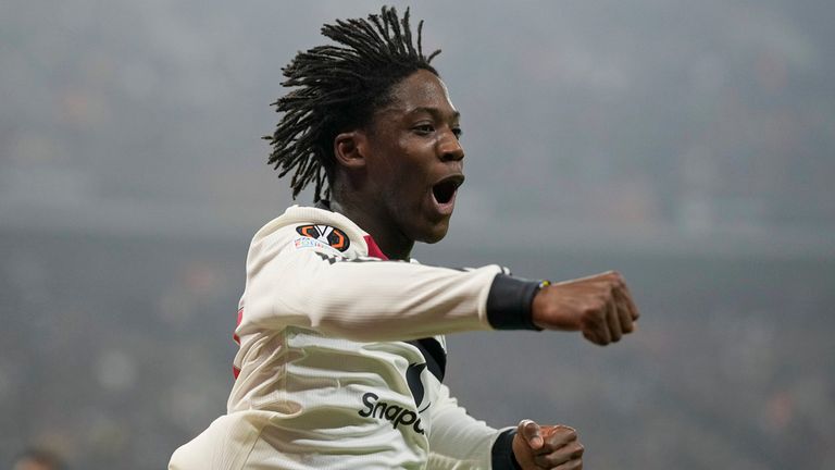 Kobbie Mainoo has been playing in a more advanced role under Ruben Amorim