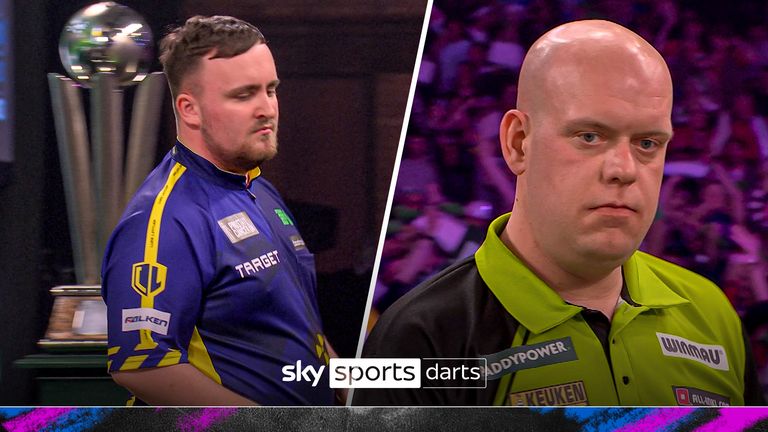 Luke Littler hit an 11-dart leg against Michael van Gerwen