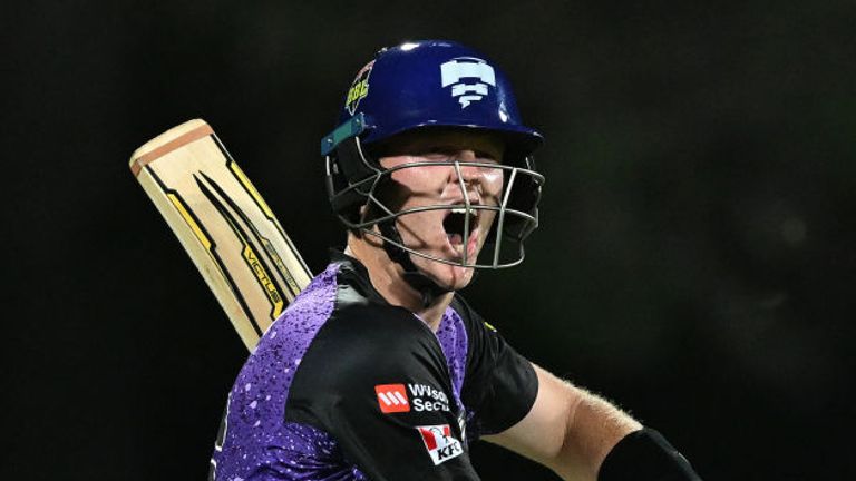 Mitch Owen smashed a record-equalling 39-ball ton to lead Hobart Hurricanes to their maiden Big Bash League title at Bellerive Oval
