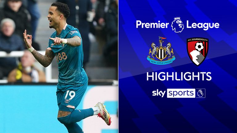 Newcastle 1-4 Bournemouth | Highlights of the English Premier League