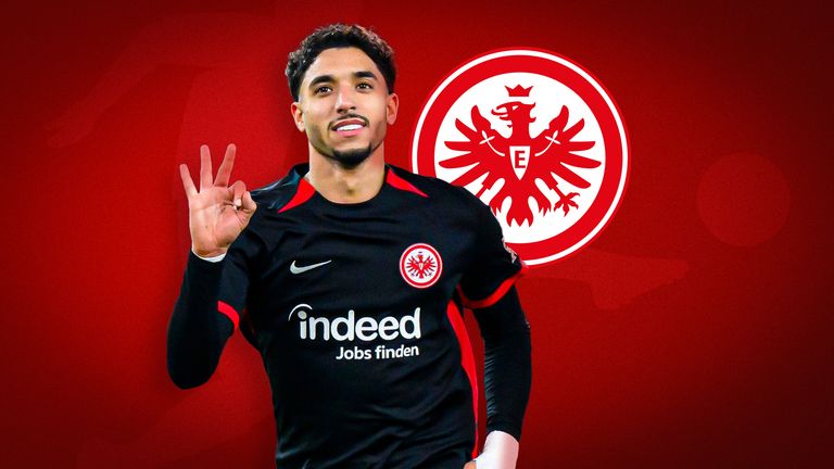 Eintracht Frankfurt's Omar Marmoush is having a stellar season in the Bundesliga