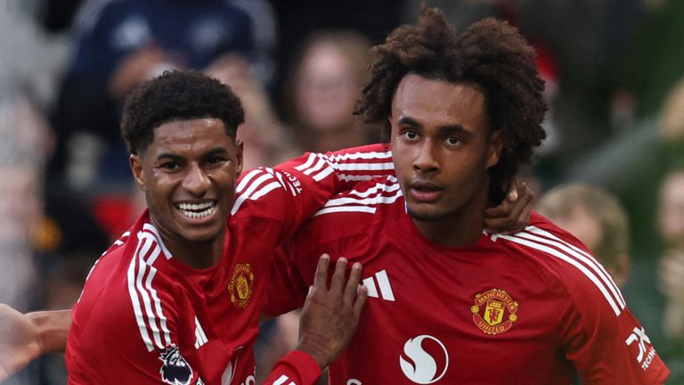 Marcus Rashford and Joshua Zirkzee are attracting interest from Serie A