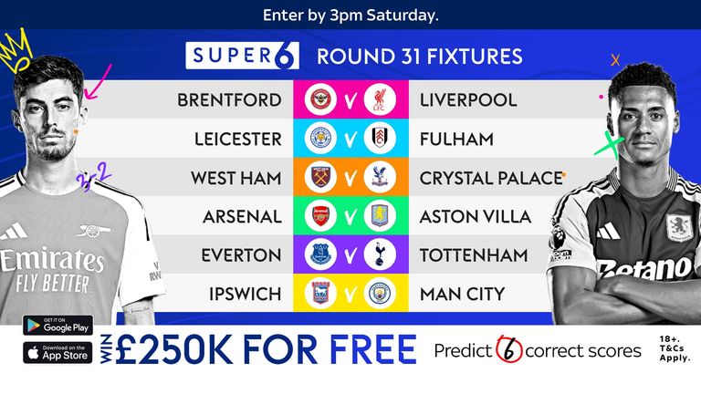 £100,000 Super 6 winner!