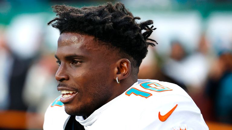 NFL: Tyreek Hill indicates he wants out of the Miami Dolphins after failure  to make playoffs | NFL News | Sky Sports