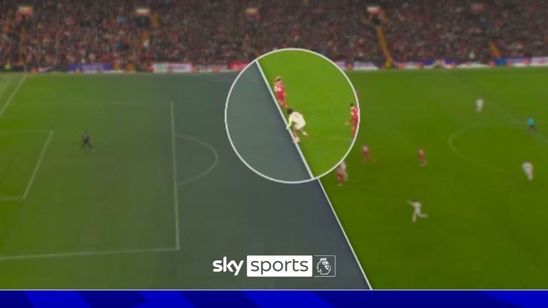 Zirkzee Maguire offside