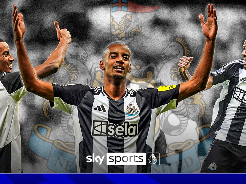 Watch the pick of Newcastle striker Alexander Isak's Premier League goals from this season including a stunner at home to Liverpool.