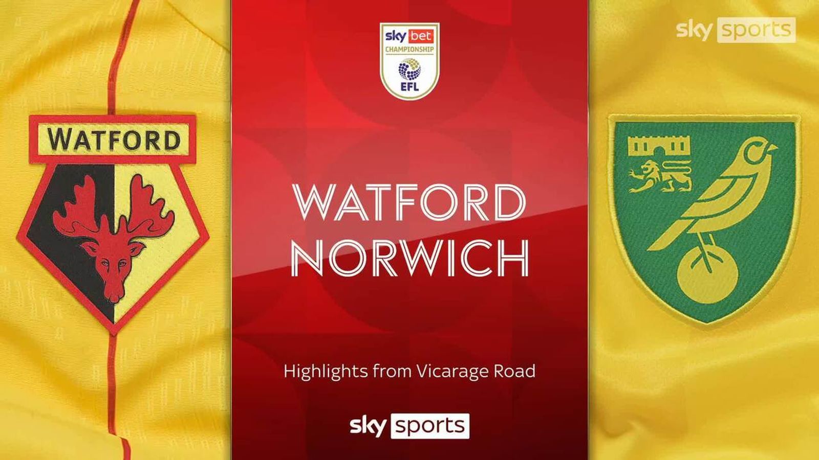 Watford 0-1 Norwich City