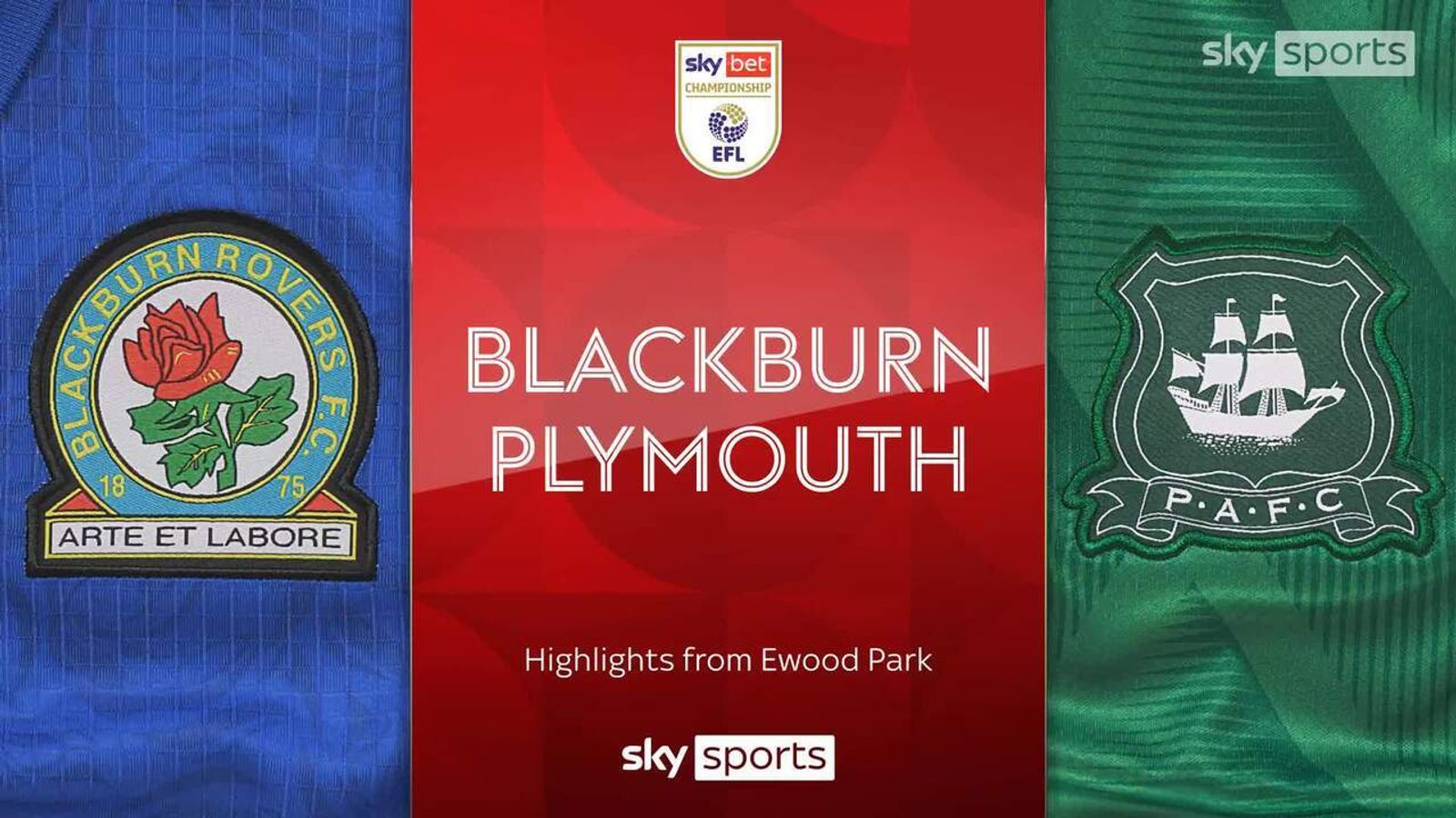 Blackburn 2-0 Plymouth