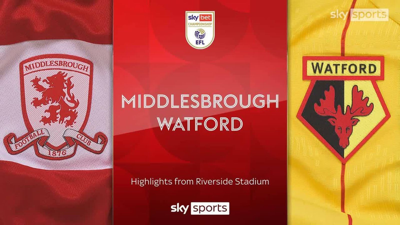 Middlesbrough 0-1 Watford