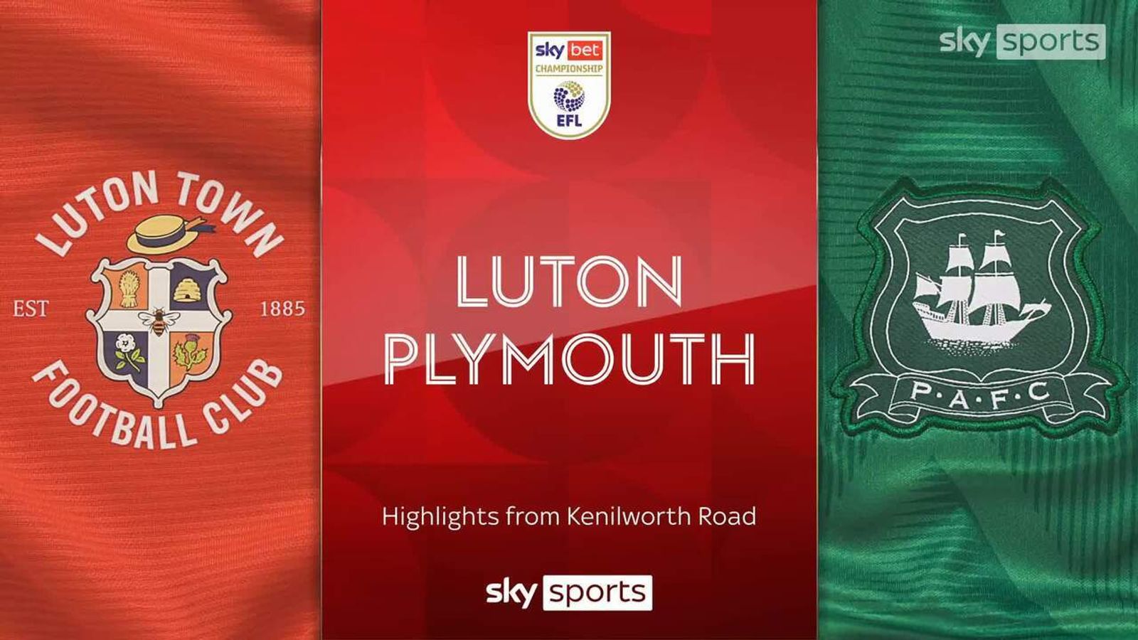 Luton 1-1 Plymouth