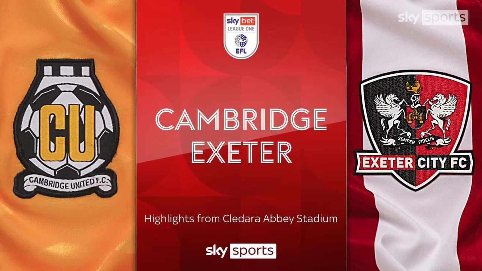 Cambridge United 0-1 Exeter City