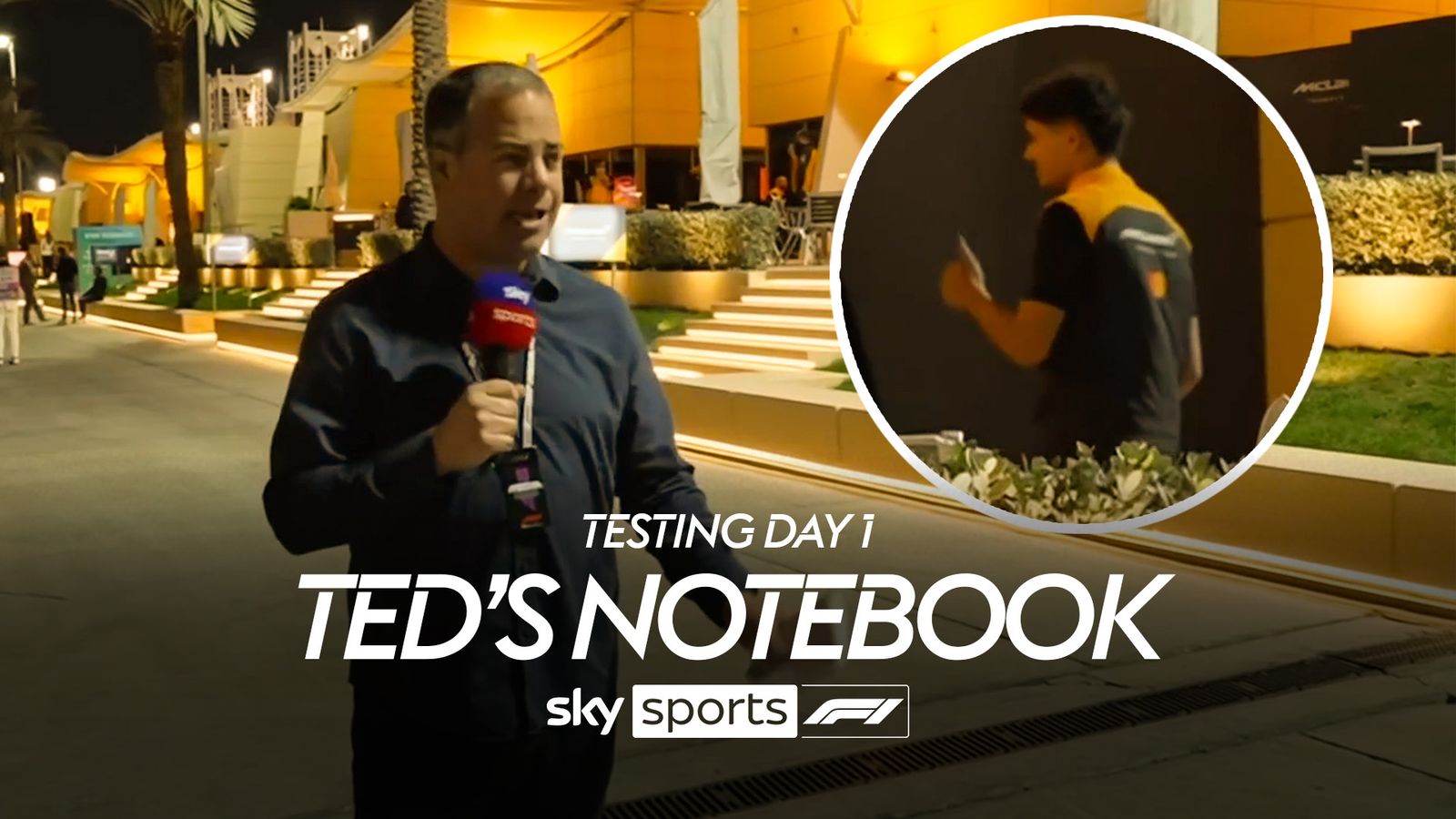 Ted's Notebook: Testing Day 1 Ted's Notebook: Testing Day 1