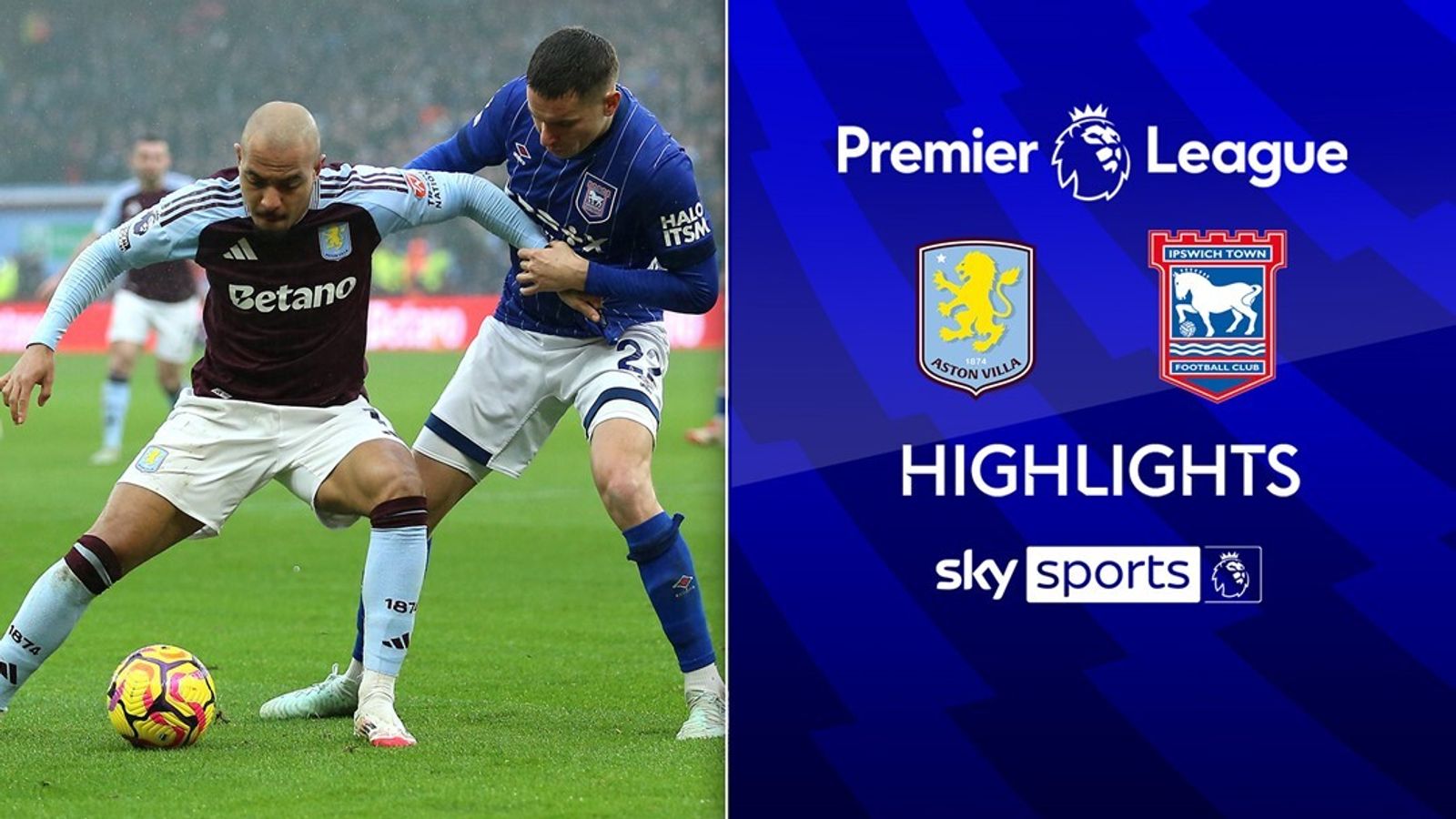 10-player Ipswich hold on for point at Villa Park