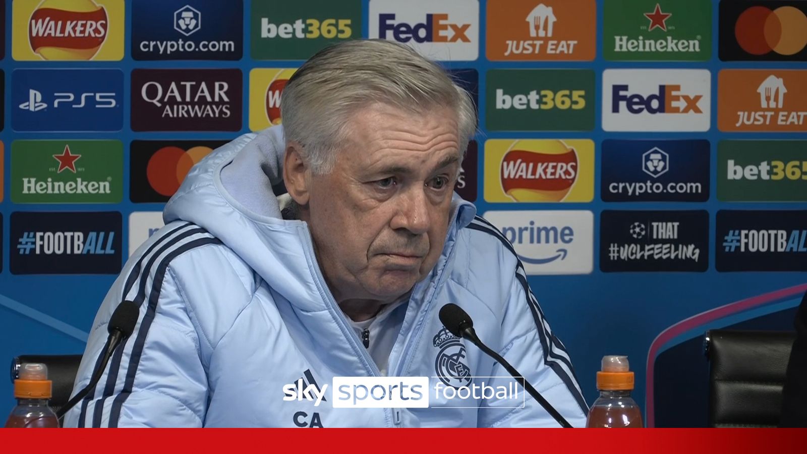 Man City vs Real Madrid Carlo Ancelotti claims one of