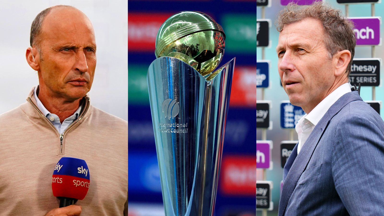 ICC Champions Trophy: Nasser Hussain and Michael Atherton’s predictions, including how England will do