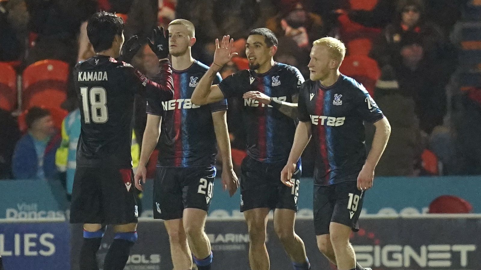 Palace beat Doncaster to set up FA Cup meeting with Millwall