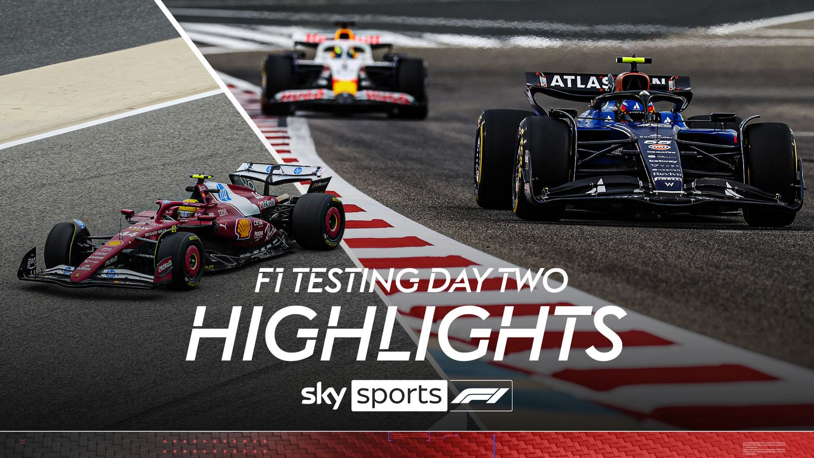 F1 Testing | Sainz pips Hamilton for fastest lap on day two of testing! F1 Testing | Sainz pips Hamilton for fastest lap on day two of testing!