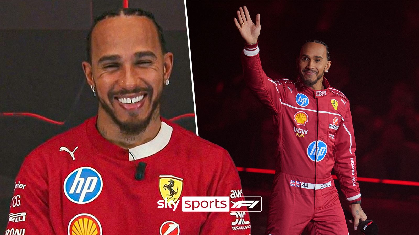 'Everything I've dreamed of!' | Hamilton excited to begin Ferrari chapter