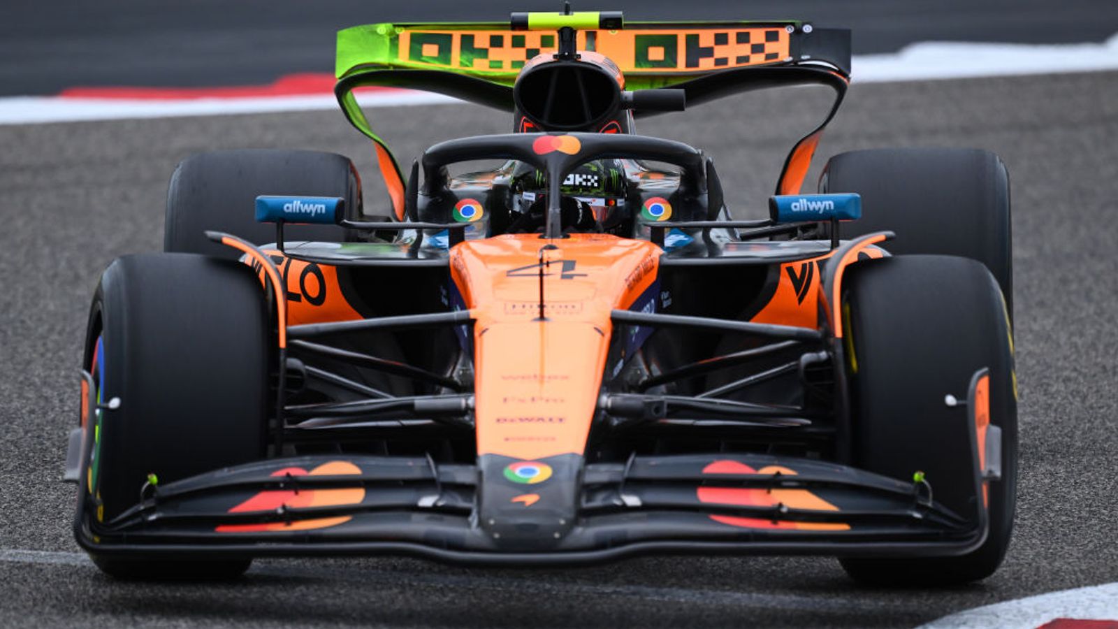 F1 Testing: Lando Norris fastest for McLaren on Day One in Bahrain as Lewis Hamilton makes full Ferrari debut