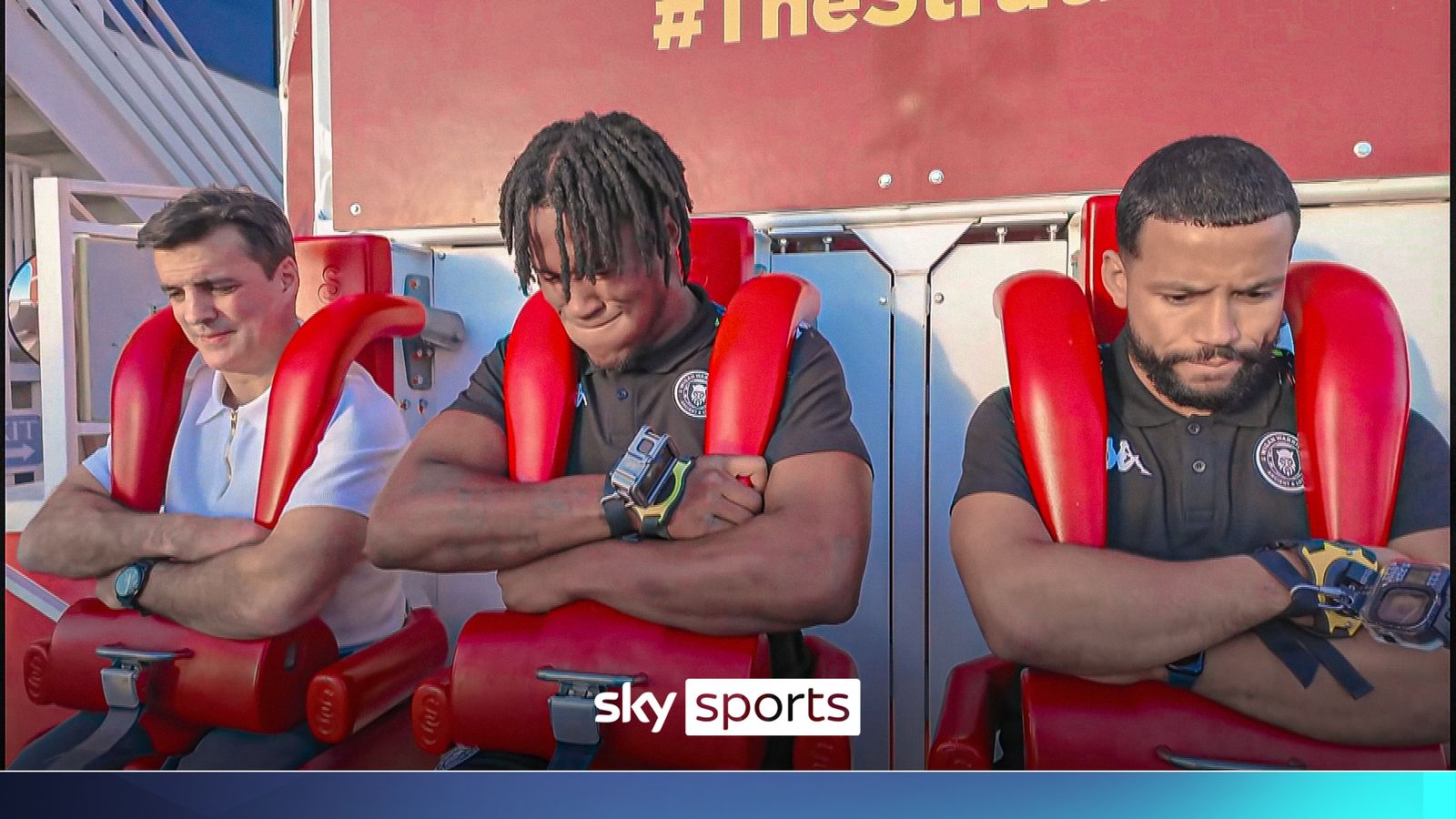 'Get me off this!' | Wigan players take on Big Shot in Las Vegas! 'Get me off this!' | Wigan players take on Big Shot in Las Vegas!