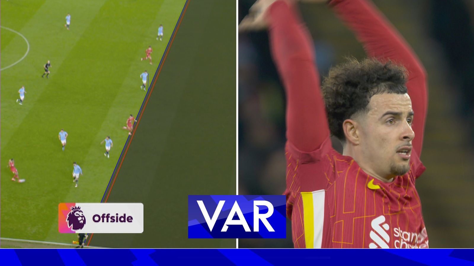 VAR denies Liverpool third for offside!