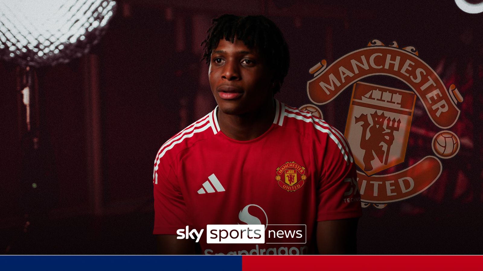 Patrick Dorgu relishes Manchester Utd move | 'I'm excited to be here'