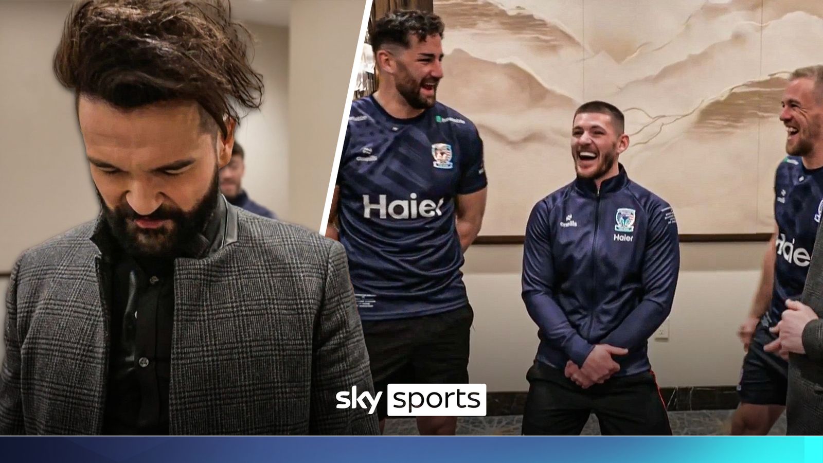 'No WAY!' – Warrington players left SPEECHLESS by mentalist in Las Vegas!