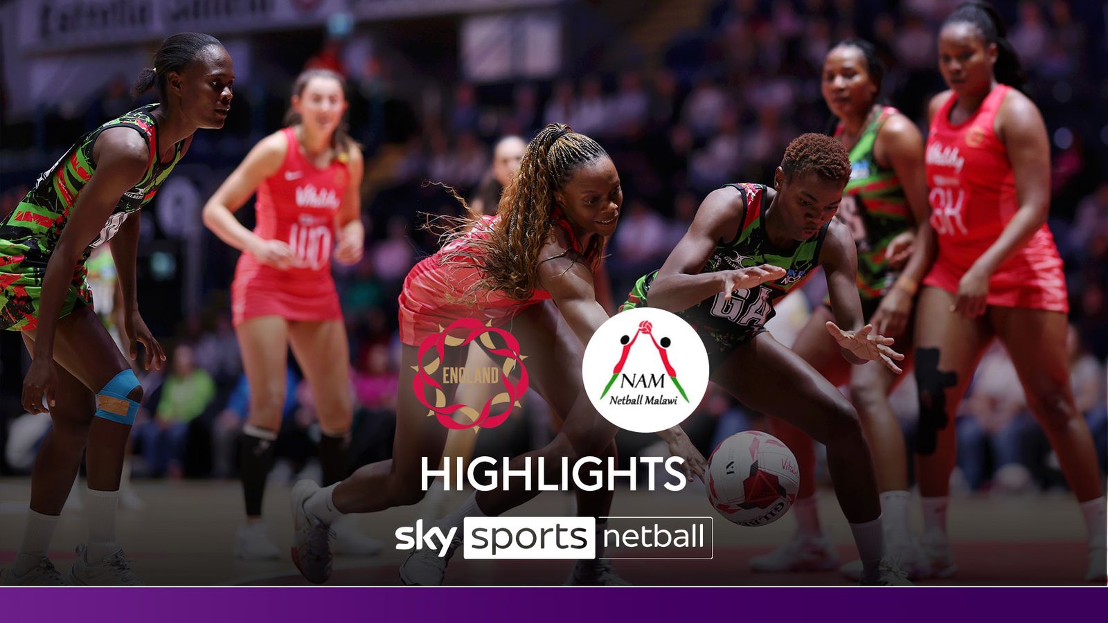 Vitality Netball Nations Cup 2025 England beat Malawi 6236 in their