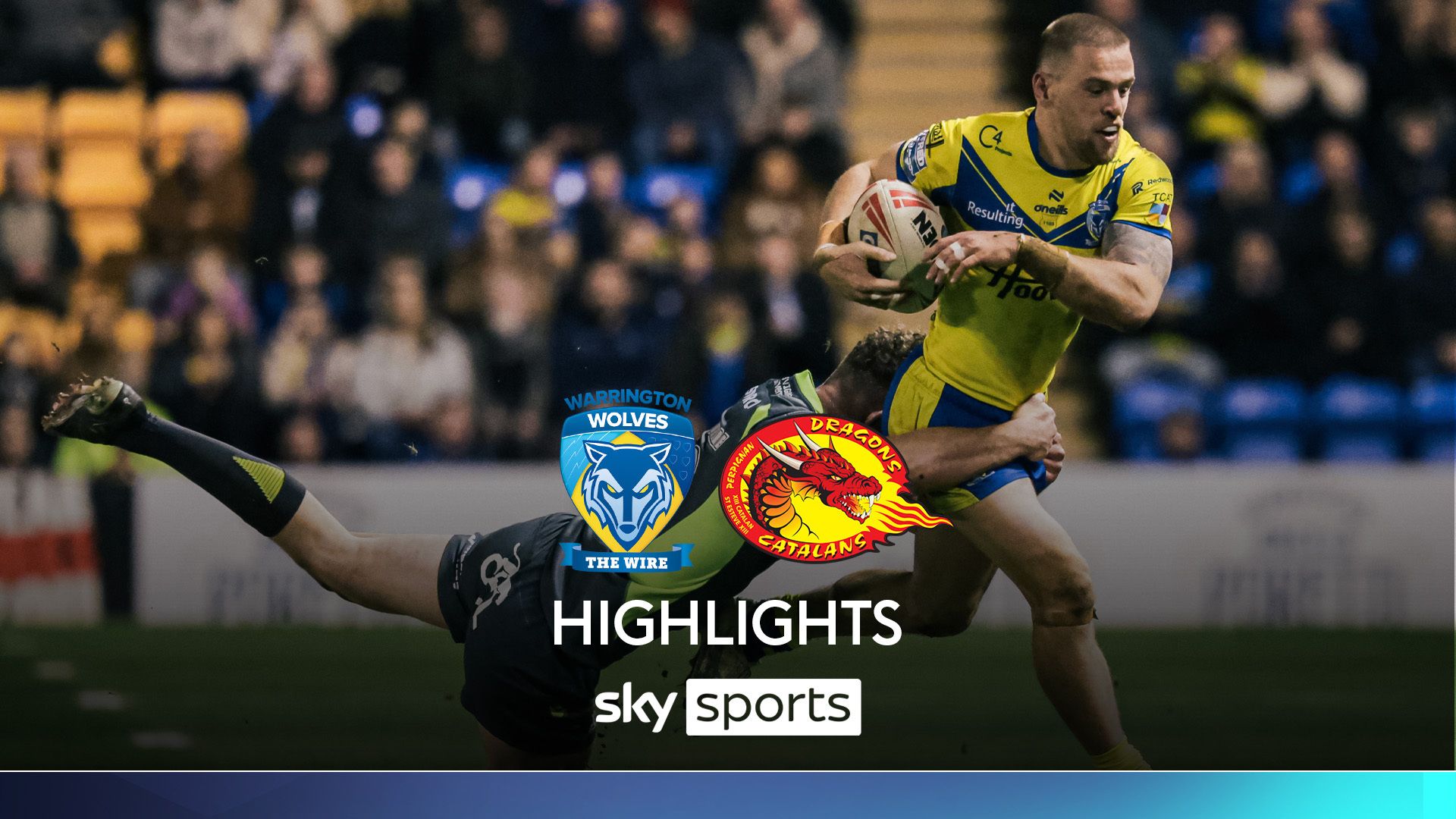 Warrington Wolves 18-12 Catalans Dragons