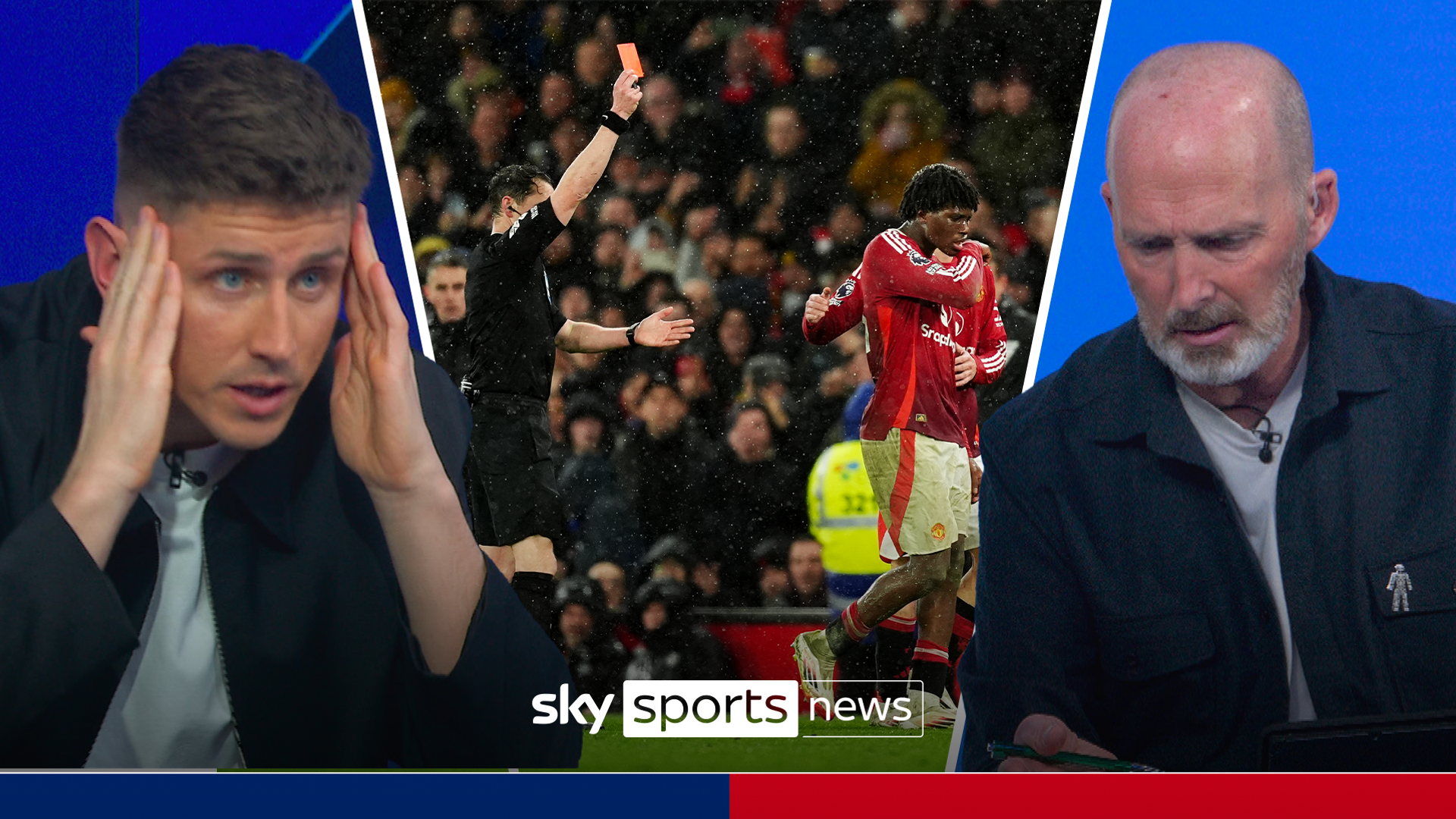 Rogue pass and 'leg breaker' red | Soccer Special react to Dorgu's horror first half!