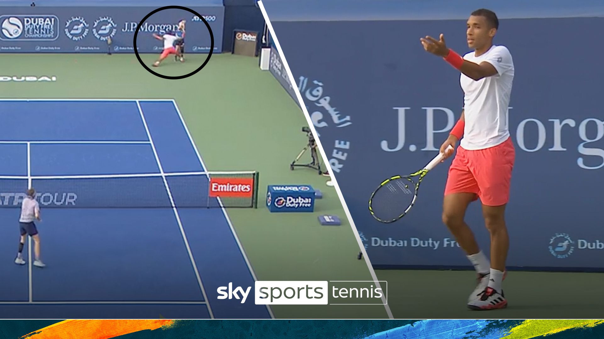 Auger-Aliassime wins VAR drama! Then Bublik responds with underarm serve!