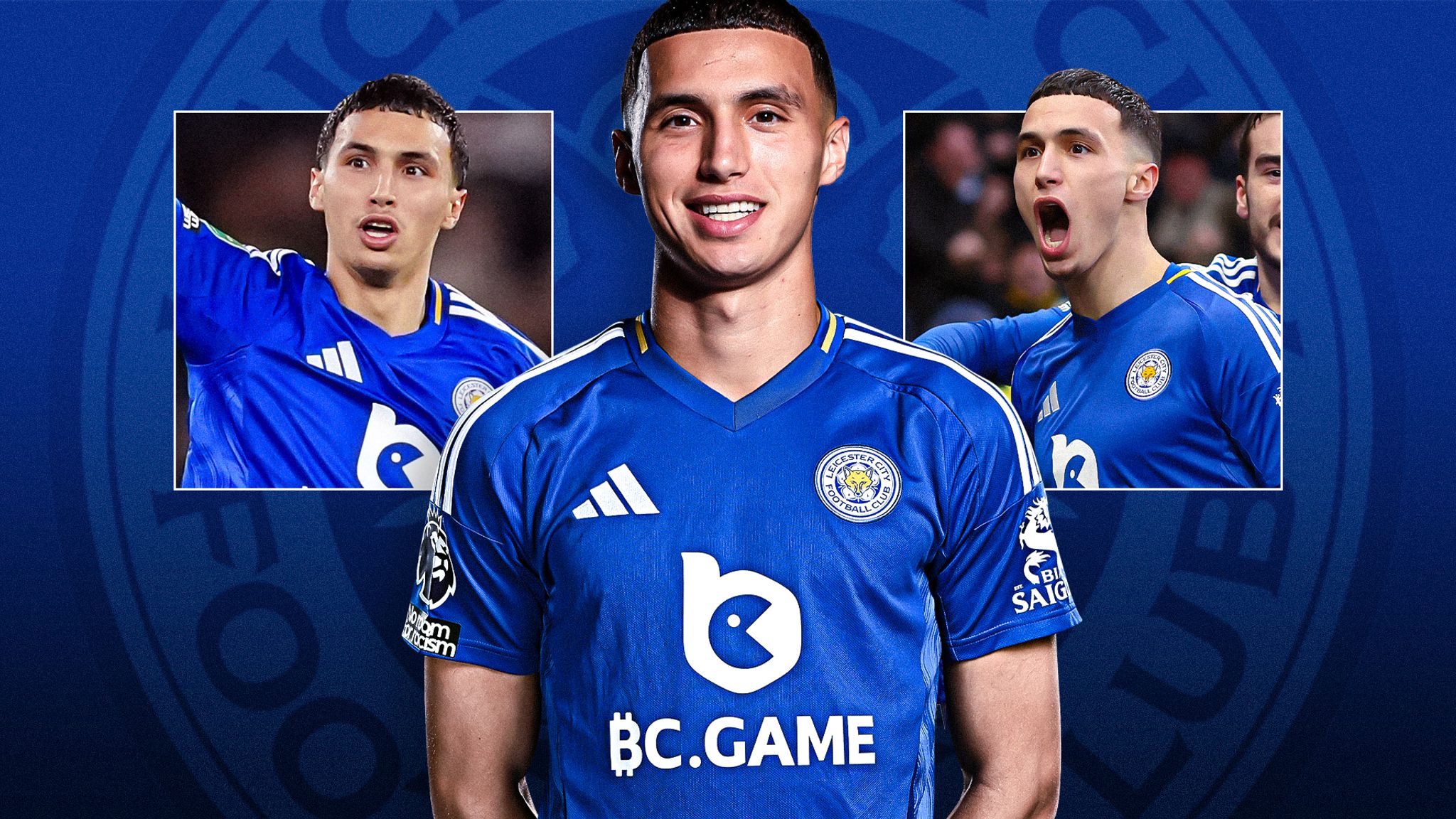Bilal El Khannouss: Leicester midfielder with 'eyes in his back' and 'unbelievable feet' showing star quality in adversity | Football News | Sky Sports