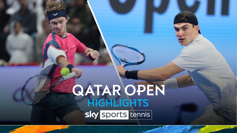 Karen Khachanov vs Dan Evans | Dubai Championships highlights | Tennis ...