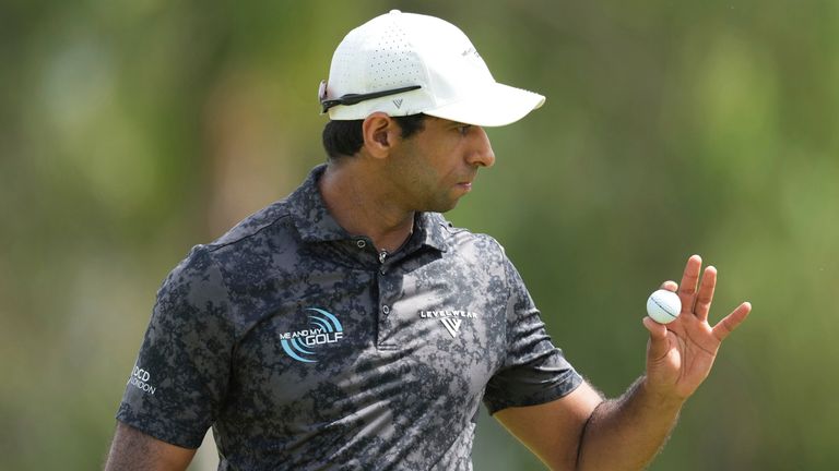 Aaron Rai is hoping to claim a second win on the PGA Tour (AP Photo/Fernando Llano)