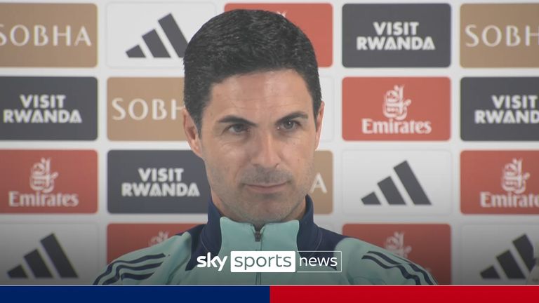 Mikel Arteta on the hopes of the address