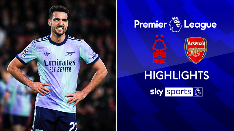 Highlights from the Premier League match between Arsenal and Nottingham Forest.