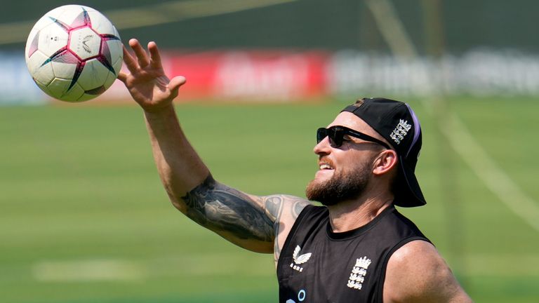 England head coach Brendon McCullum (Associated Press)