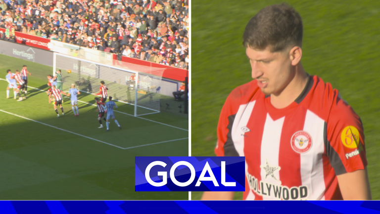 BRENTFORD OWN GOAL.