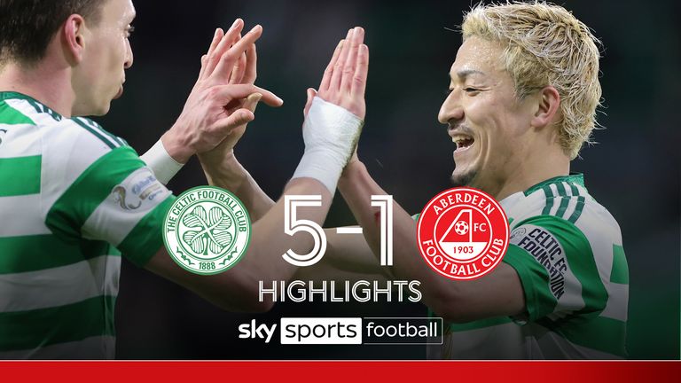 Celtic 5-1 Aberdeen