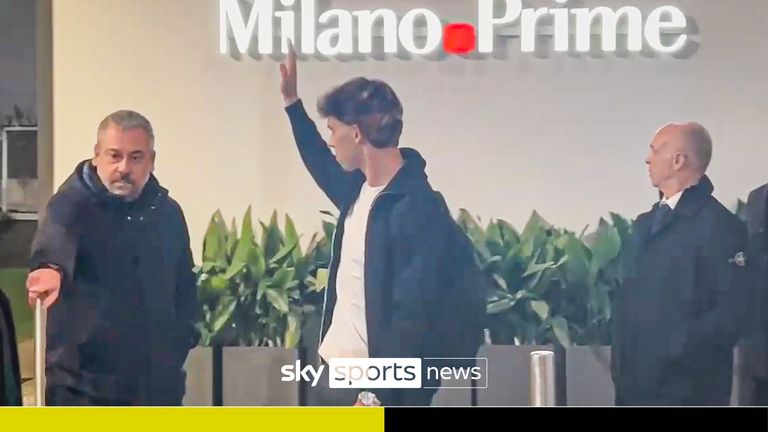 Felix follows Walker | Chelsea forward arrives in Milan for Deadline Day move