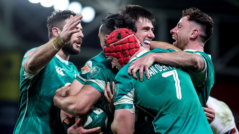 Ireland began their Six Nations title defence and run at a historic three-peat with a vital win over England