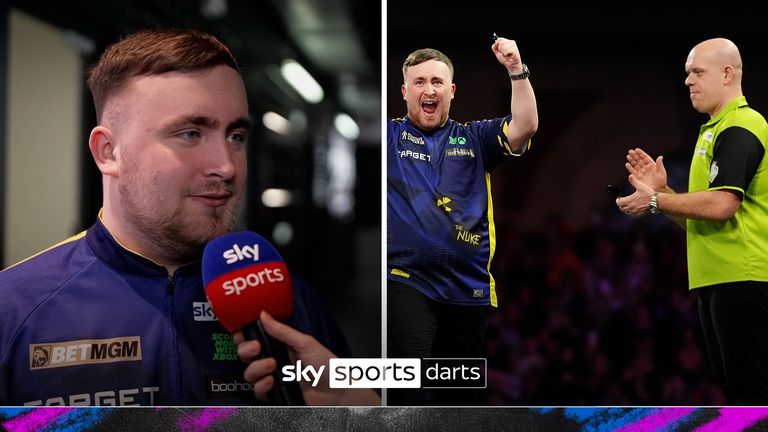 Luke Littler has downplayed any rumours of a feud between him and Michael van Gerwen after the Dutchman criticised him for poor timekeeping at a media event prior to this year&#39;s Premier League Darts.