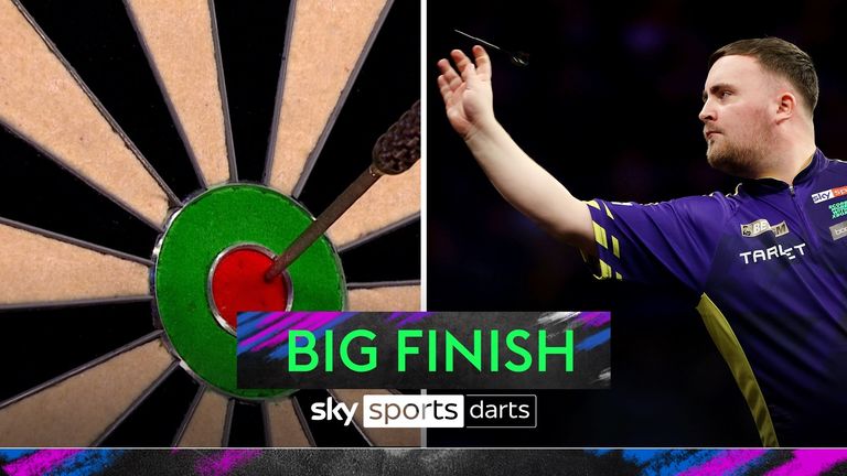 Luke Littler brilliantly took out 161 to move level at 2-2 against Michael van Gerwen in their Premier League clash.